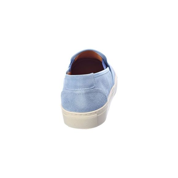 Alphakilo Campus Suede Slip-On Sneaker, Blue - Picture 3 of 5